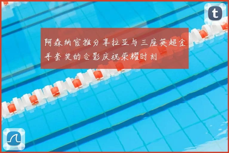 阿森纳官推分享拉亚与三座英超金手套奖的合影庆祝荣耀时刻