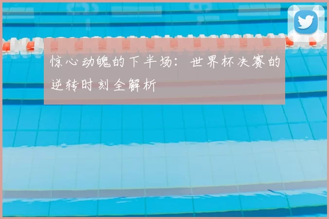 惊心动魄的下半场:世界杯决赛的逆转时刻全解析